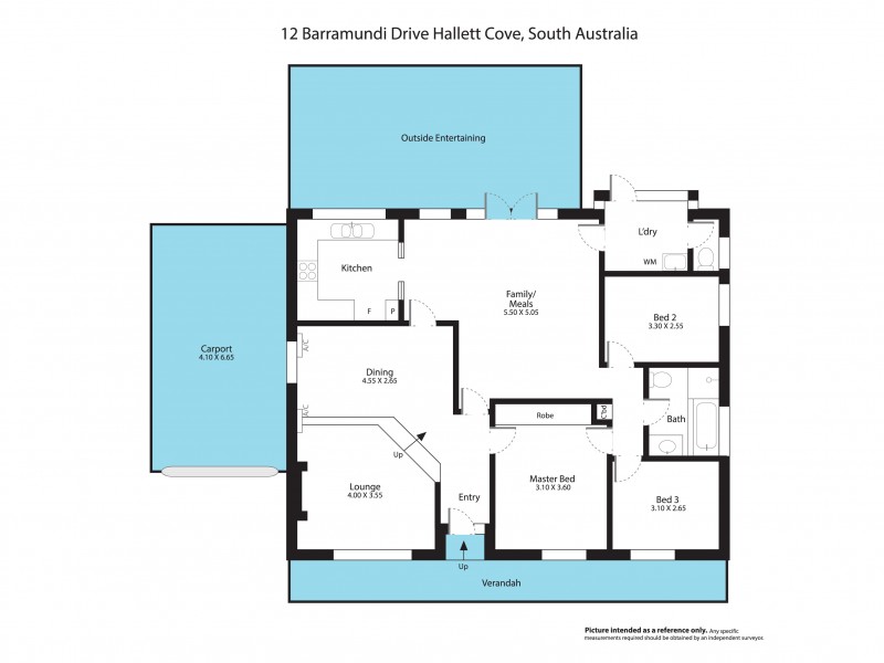 12 Barramundi Drive, Hallett Cove SA 5158 Floorplan