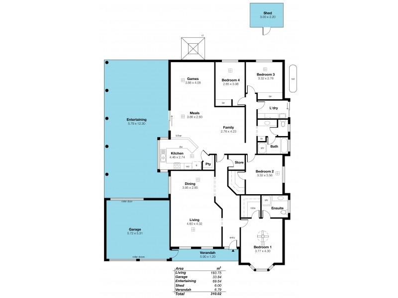 5 Teal Close, Aldinga Beach SA 5173 Floorplan