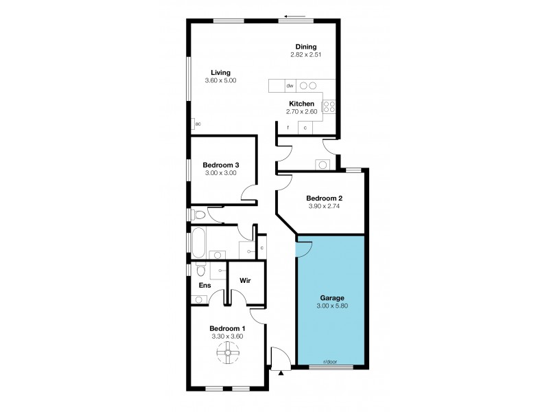2/15 Sovereign Drive, Woodcroft SA 5162 Floorplan