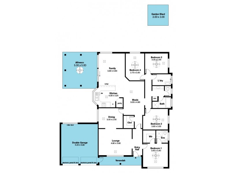 59 Chardonnay Boulevard, Reynella SA 5161 Floorplan