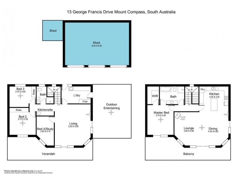13 George Francis Drive, Mount Compass SA 5210 Floorplan