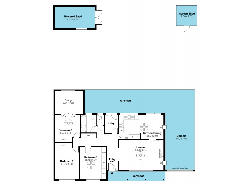 5 Kathryn Drive, Morphett Vale SA 5162 Floorplan