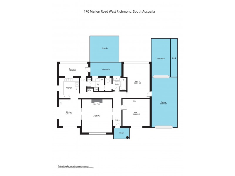 170 Marion Road, West Richmond SA 5033 Floorplan