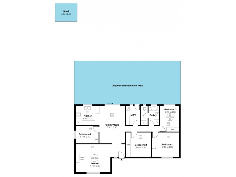 24 Dungey Road, Old Noarlunga SA 5168 Floorplan