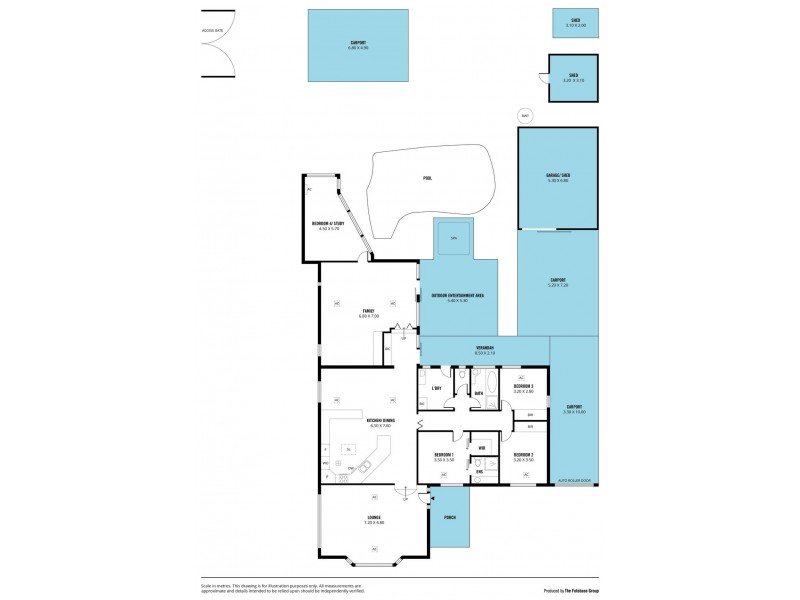 32 Birman Crescent, Flagstaff Hill SA 5159 Floorplan