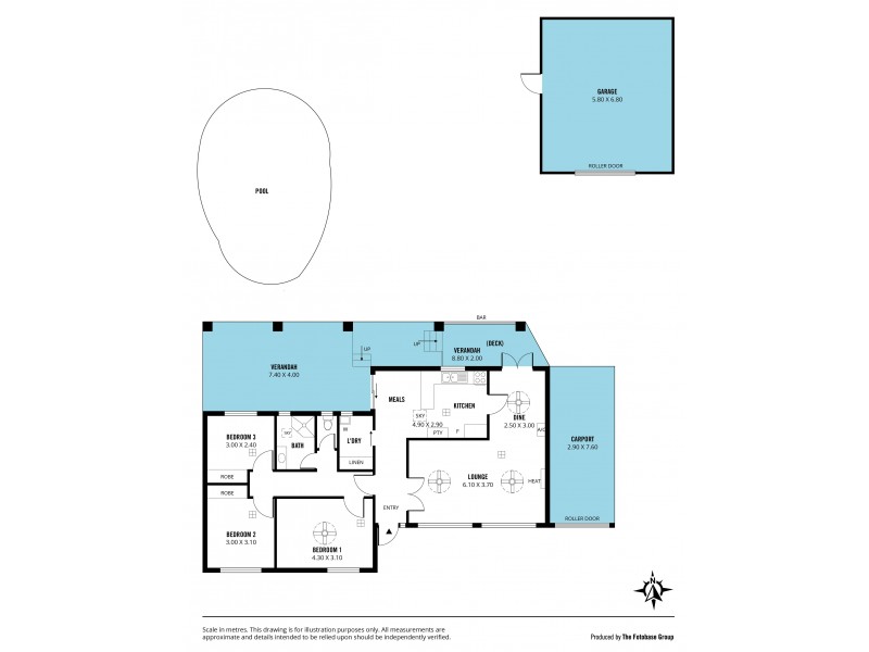 3 Kerry Street, Christies Beach SA 5165 Floorplan