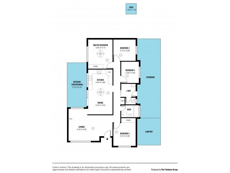 104 Reynell Road, Woodcroft SA 5162 Floorplan