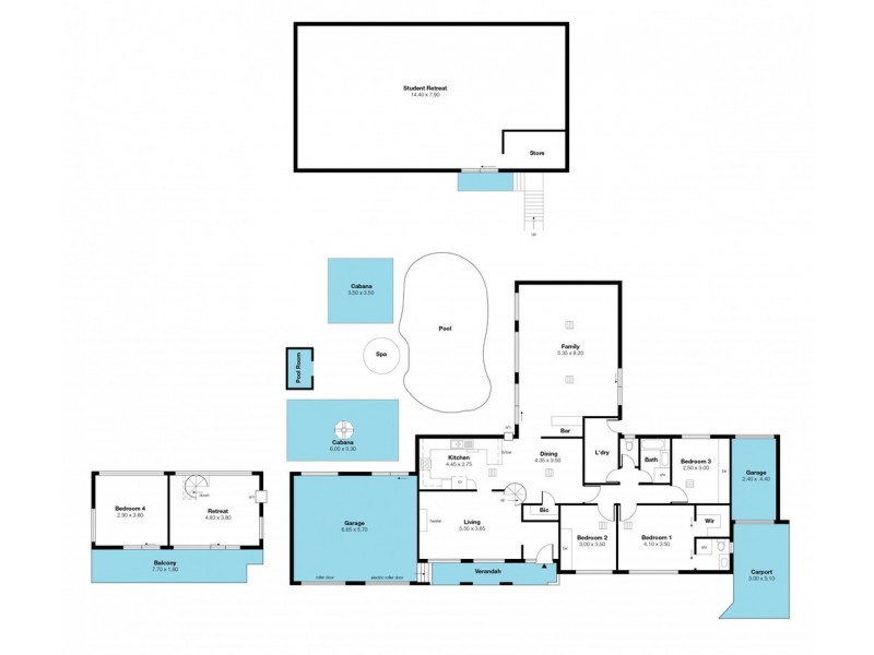 8 Martin Road, Morphett Vale SA 5162 Floorplan