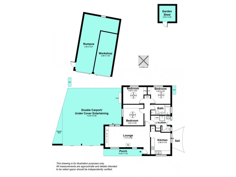 12 Kantalpa Grove, Morphett Vale SA 5162 Floorplan