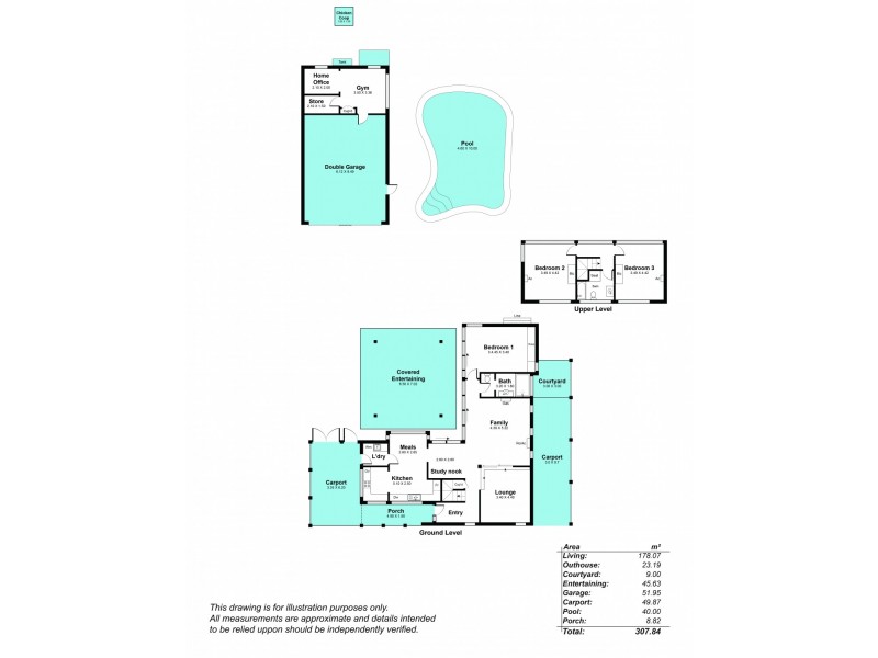 8 Woodlea Drive, Aberfoyle Park SA 5159 Floorplan