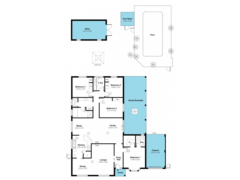 3 Lilac Place, O’halloran Hill SA 5158 Floorplan