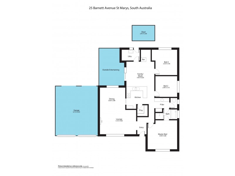 25 Barnett Avenue, St Marys SA 5042 Floorplan