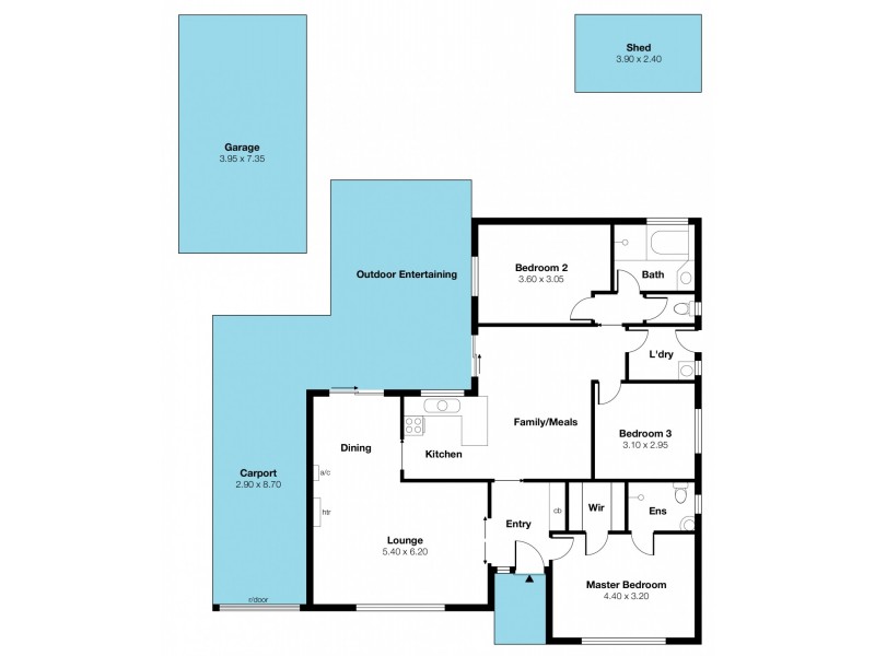 16 Pankina Grove, Marion SA 5043 Floorplan