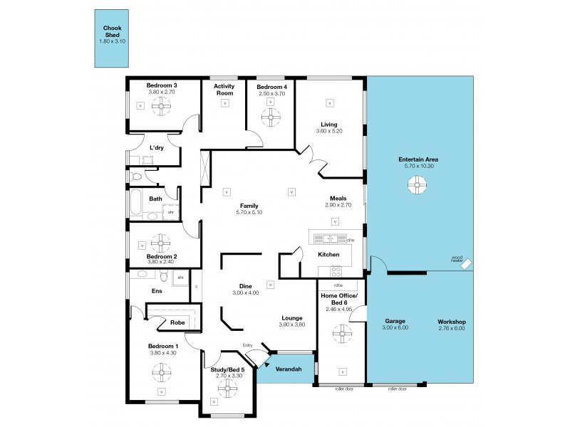 5 Sunday Blvd, Aldinga Beach SA 5173 Floorplan