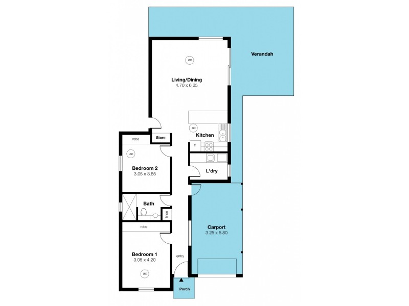 21 Wooldridge Street, Morphett Vale SA 5162 Floorplan