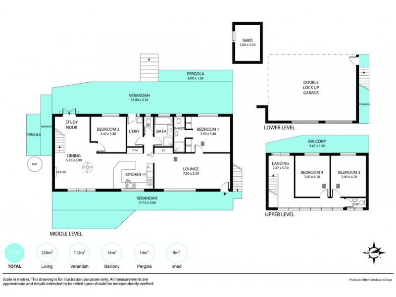 9 Walsh Court, Coromandel Valley SA 5051 Floorplan