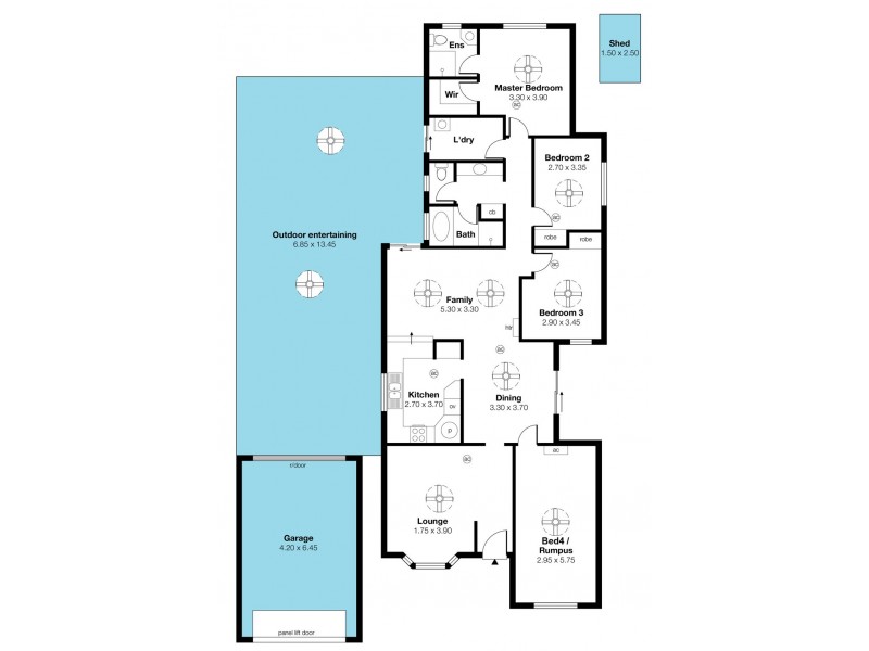 7 Birch Avenue, Seaford SA 5169 Floorplan