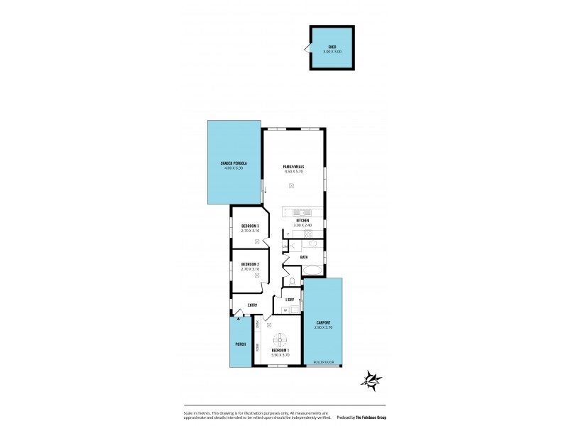 9 Willow Court, Seaford SA 5169 Floorplan