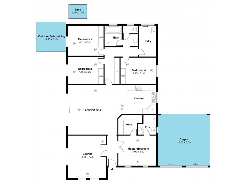 26 Singer Drive, Happy Valley SA 5159 Floorplan