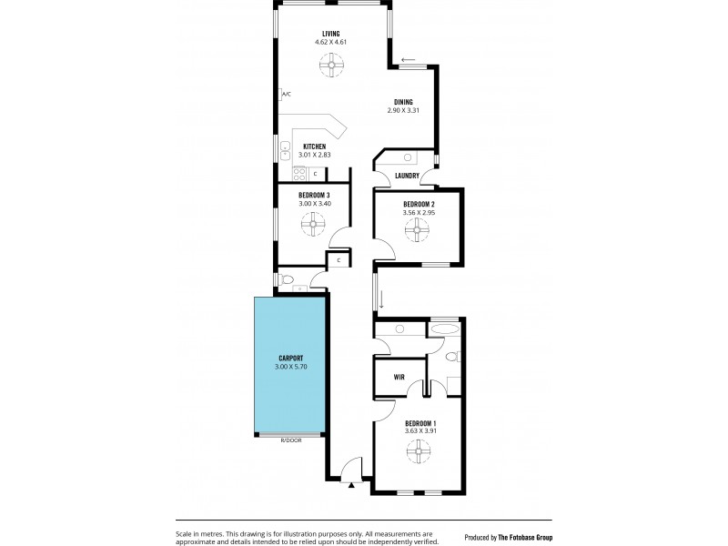 6 Syme Avenue, Seacombe Gardens SA 5047 Floorplan