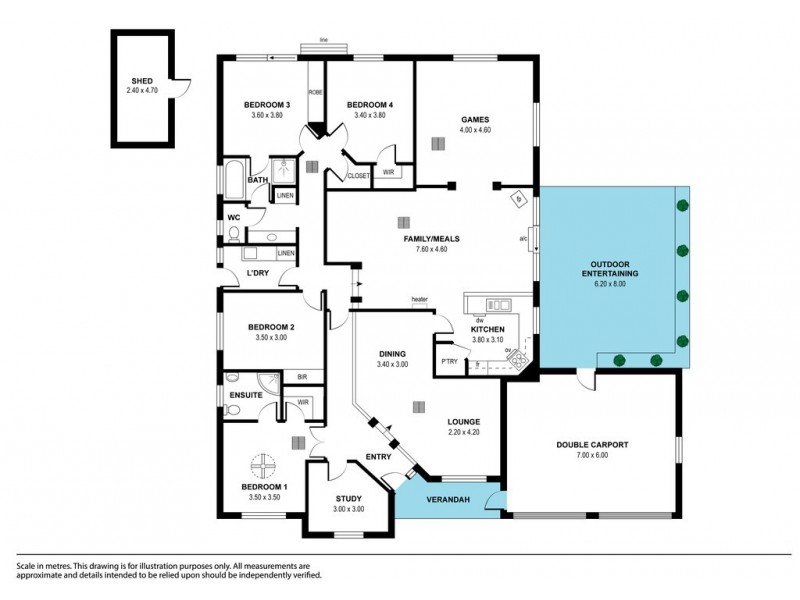 2 View Court, Happy Valley SA 5159 Floorplan