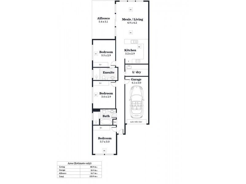 13A Riesling Aveune, Glengowrie SA 5044 Floorplan