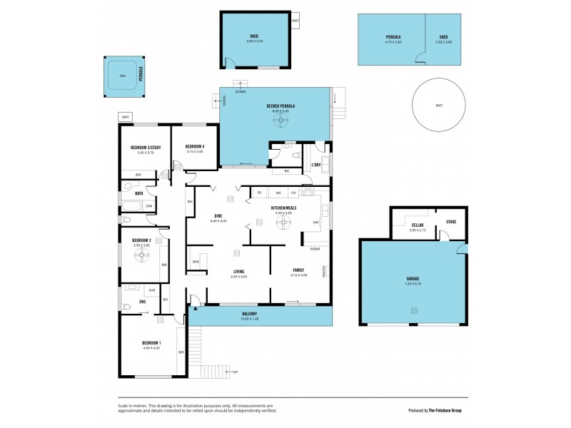 8 Mill Terrace, Eden Hills SA 5050 Floorplan