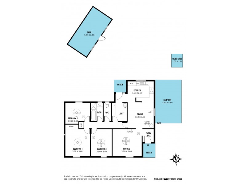 4 Kiwani Court, Morphett Vale SA 5162 Floorplan