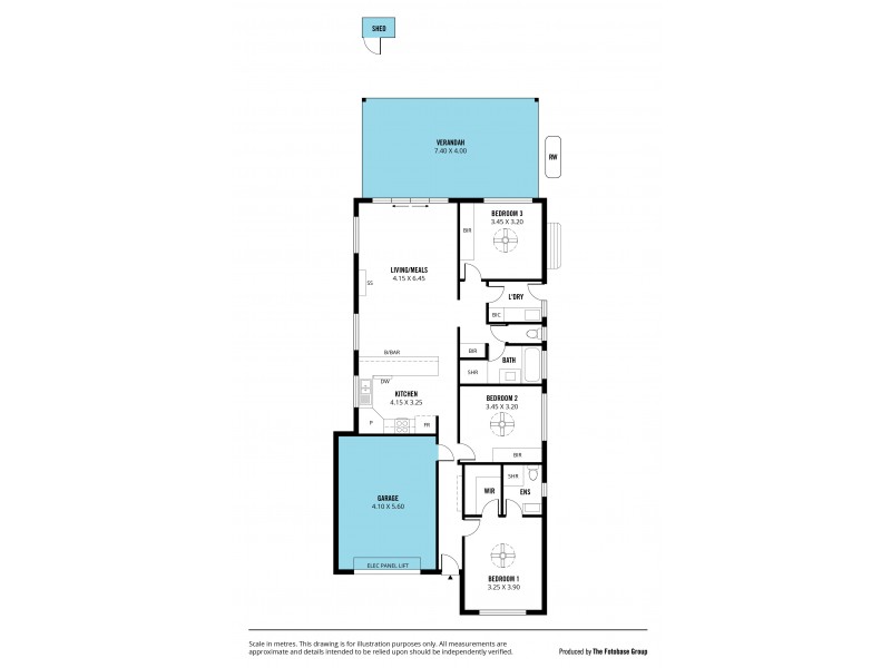 35 Flinders Crescent, Hackham SA 5163 Floorplan