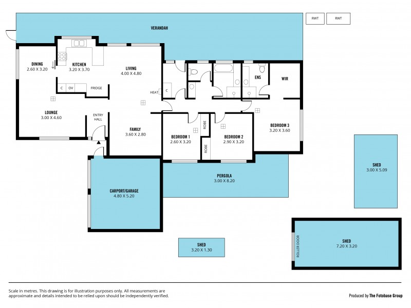 12 Williams Avenue, Hackham West SA 5163 Floorplan