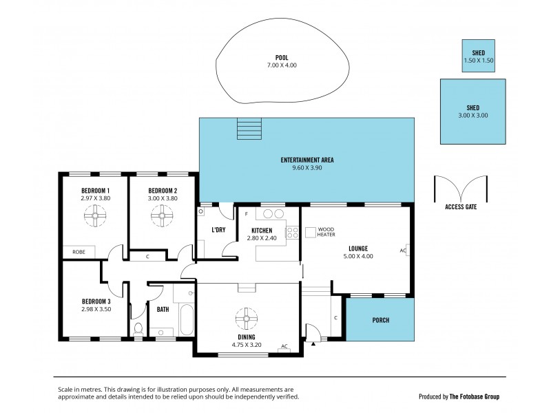 46 Robbie Drive, Reynella East SA 5161 Floorplan