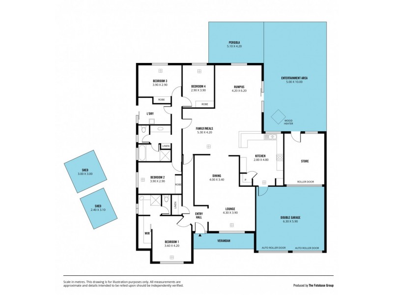 18 harbour Street, Sheidow Park SA 5158 Floorplan