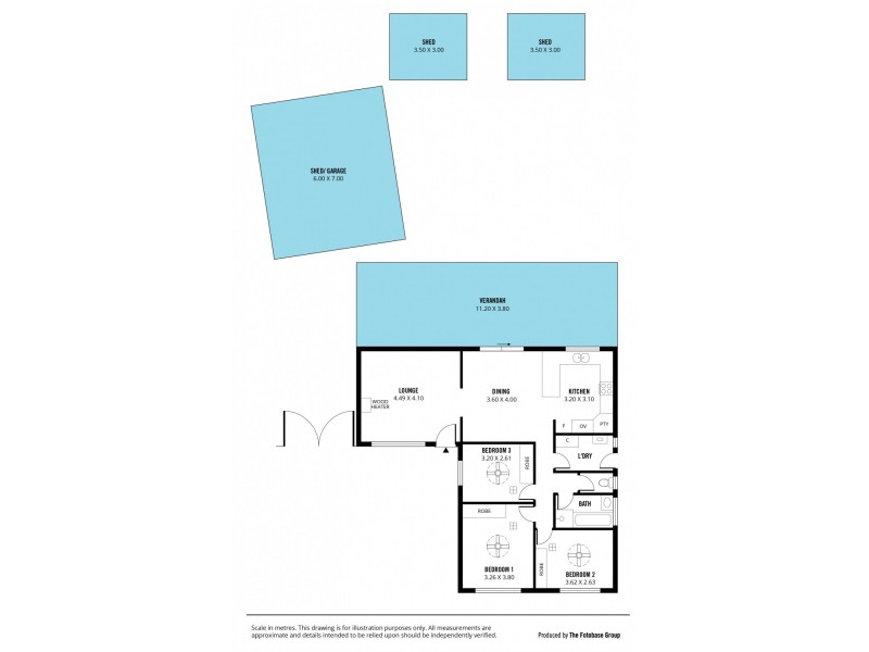 9 Bonnie Court, Christie Downs SA 5164 Floorplan