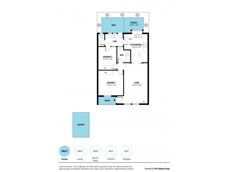 3/51 Augusta Street, Glenelg East SA 5045 Floorplan