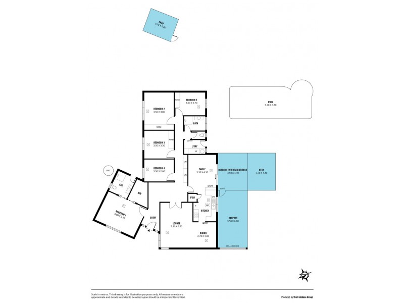 22 Caroline Street, Flagstaff Hill SA 5159 Floorplan