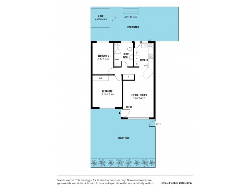 2/34 College Road, Somerton Park SA 5044 Floorplan