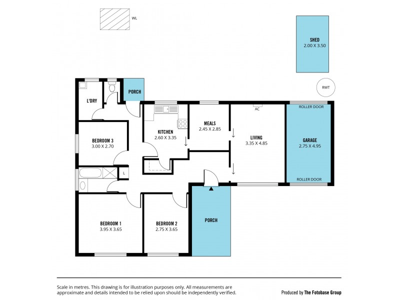 69 Booth Avenue, Morphett Vale SA 5162 Floorplan