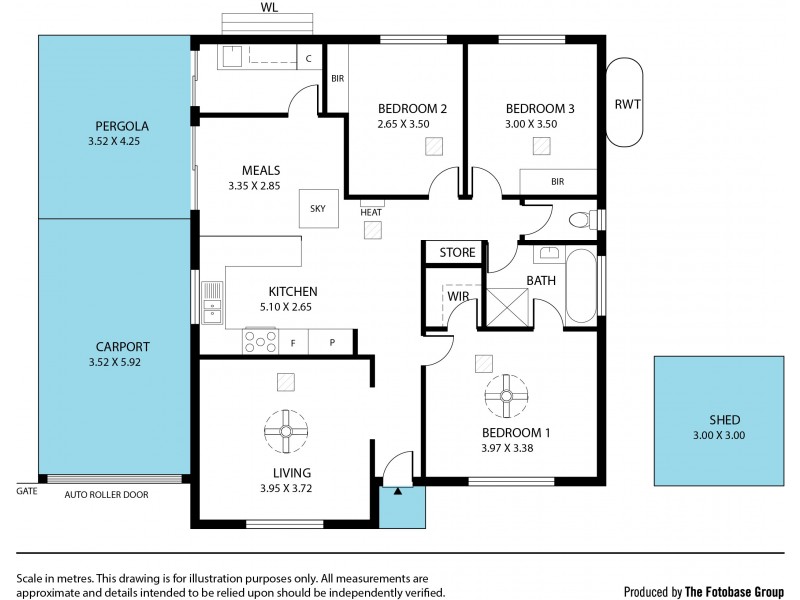 3 Garden Court, Seaford SA 5169 Floorplan