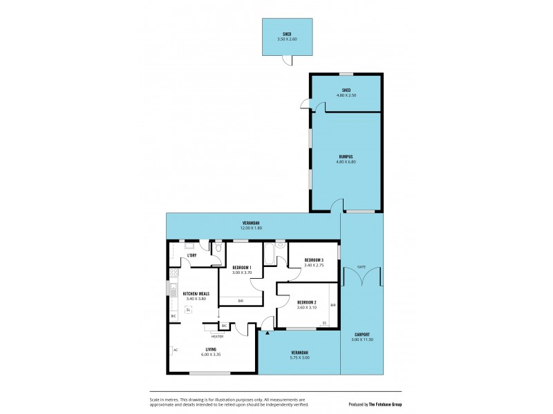 29 Thorne Crescent, Mitchell Park SA 5043 Floorplan