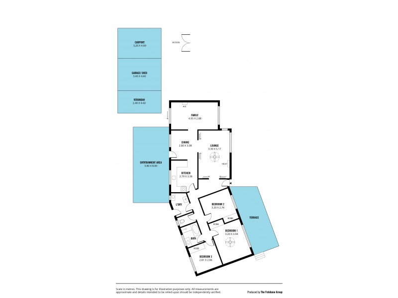 35 Acre Avenue, Morphett Vale SA 5162 Floorplan