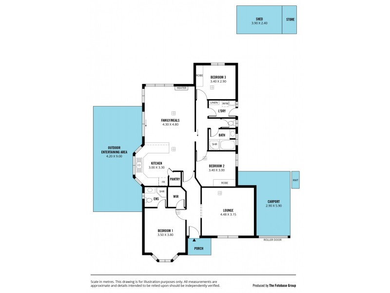 73 Investigator Drive, Woodcroft SA 5162 Floorplan