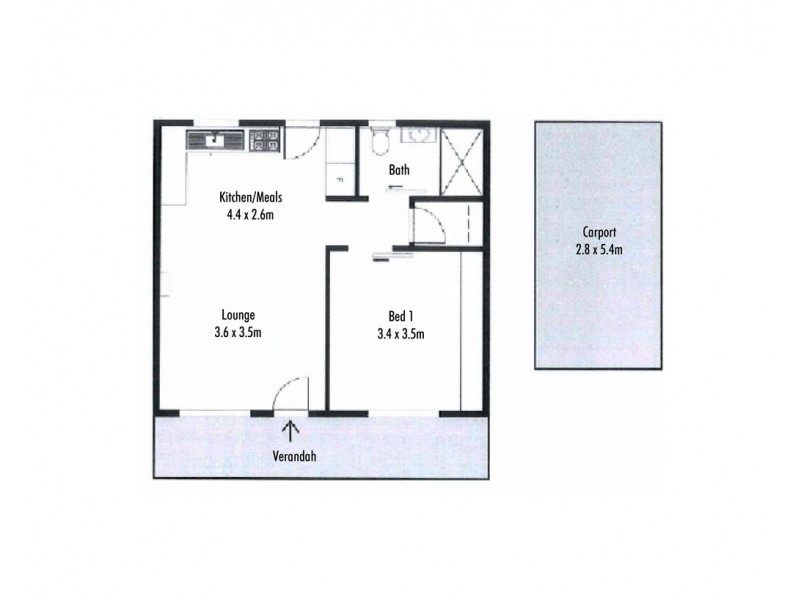 Unit 3/12 Albert Street, Semaphore SA 5019 Floorplan