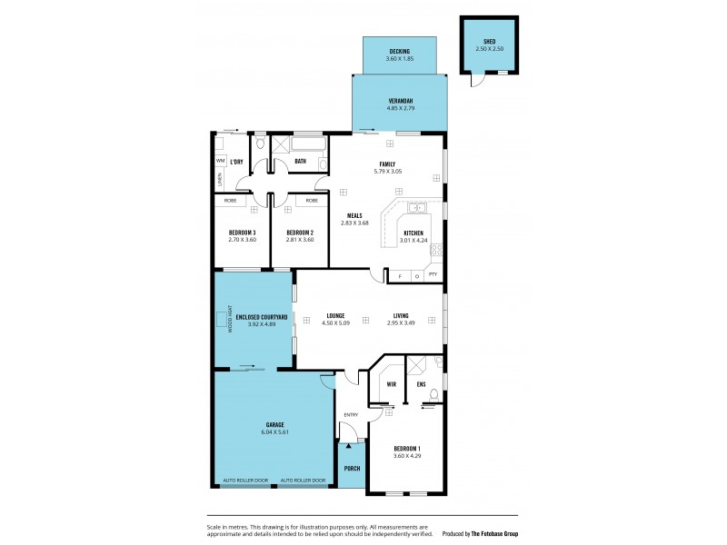 3 Pyrus Way, Woodcroft SA 5162 Floorplan