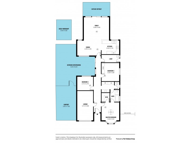 4 Esther Drive, Woodcroft SA 5162 Floorplan