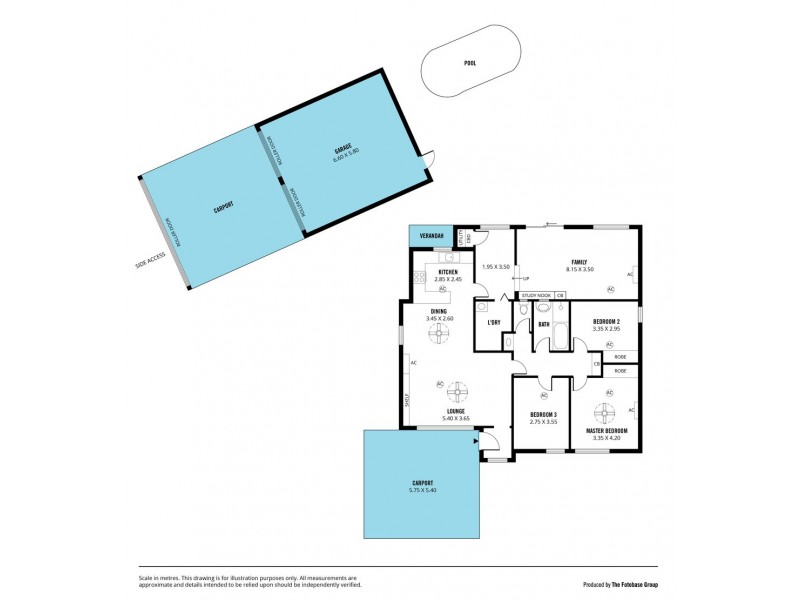 6 Alexander Crescent, Christie Downs SA 5164 Floorplan
