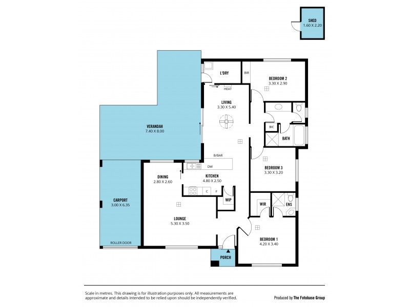 5 Anita Court, Woodcroft SA 5162 Floorplan