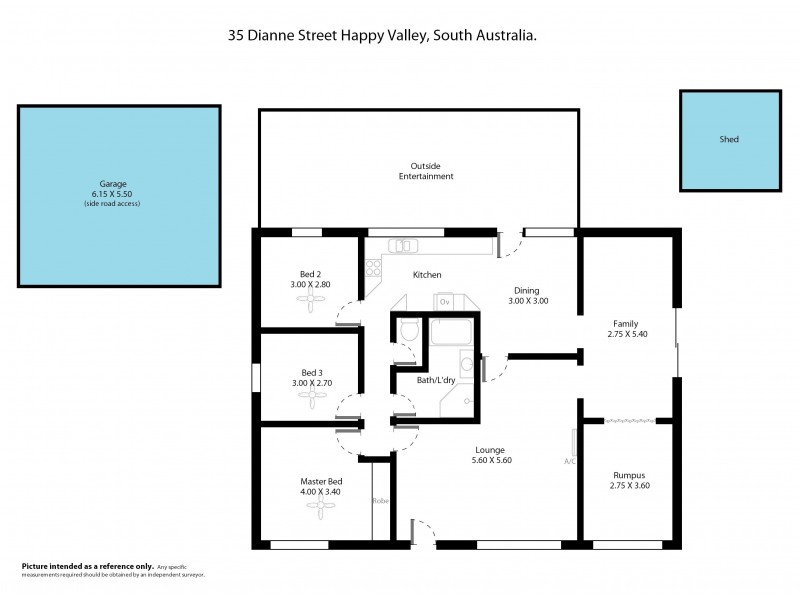 35 Dianne Street, Happy Valley SA 5159 Floorplan