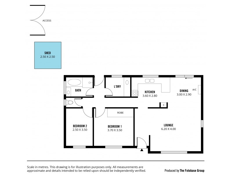 2 Rothschild Street, Woodcroft SA 5162 Floorplan