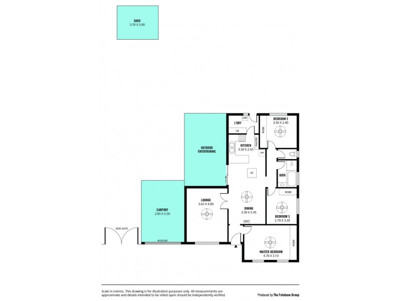115 Bains Road, Morphett Vale SA 5162 Floorplan