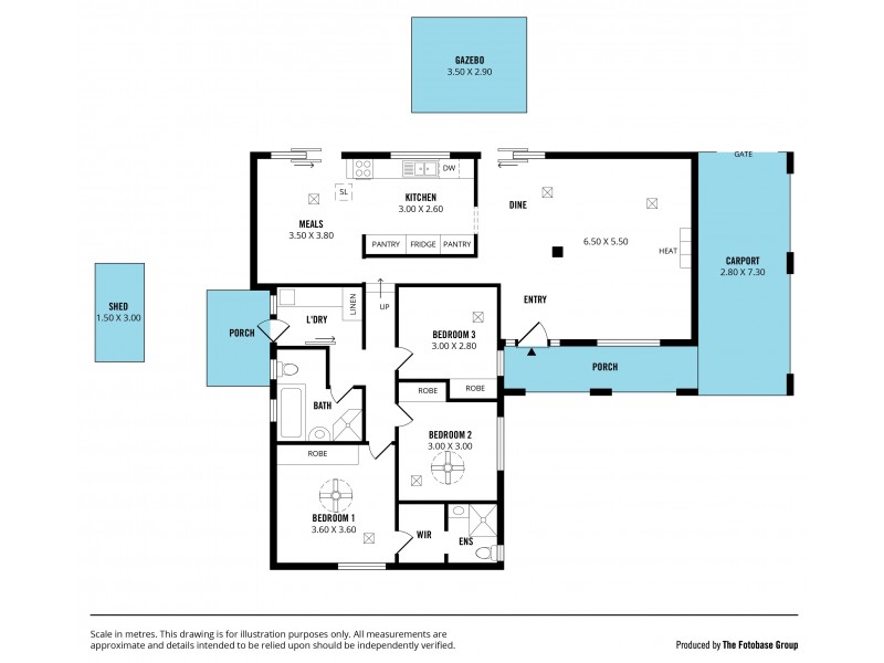 2 Codling Court, O’halloran Hill SA 5158 Floorplan